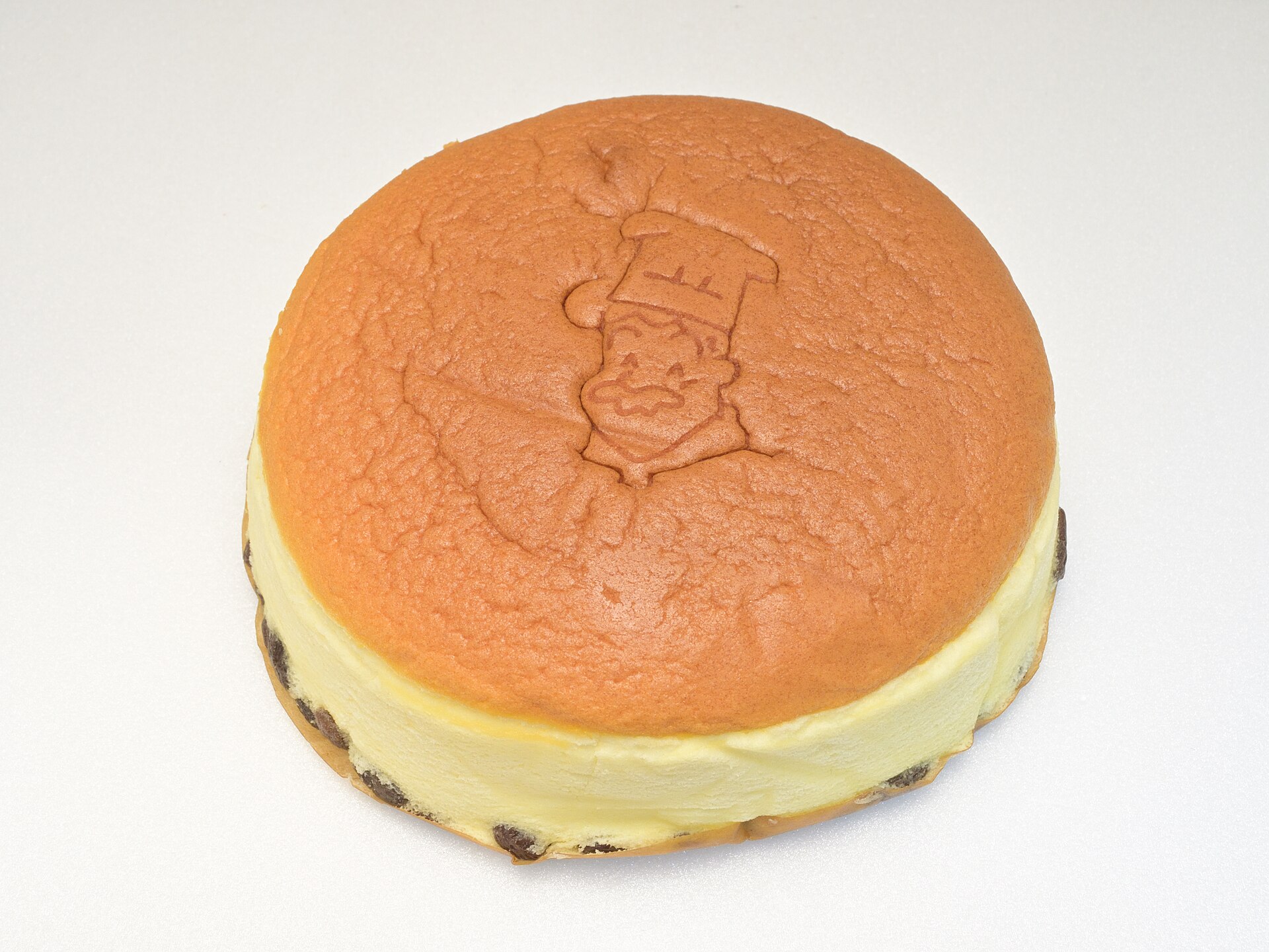 丸ごとのスフレチーズケーキ